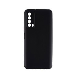 Capa de Silicone Macio para Huawei P Smart 2021/Y7a Preto Capa de Silicone Macio para Huawei P Smart 2021/Y7a Preto